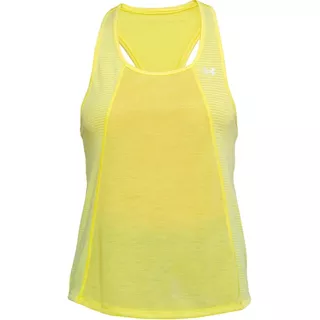 Dámske tielko Under Armour Threadborne Fashion Tank - Tokyo Lemon Full Heather - Tokyo Lemon Full Heather