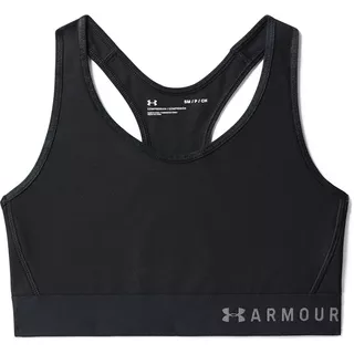 Dámska športová podprsenka Under Armour Mid Keyhole - Halo Gray