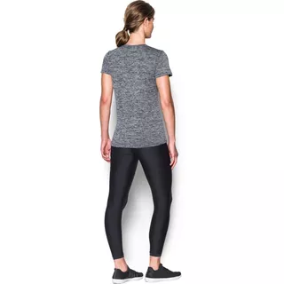 Dámske funkčné tričko Under Armour Tech SSV Twist - Black