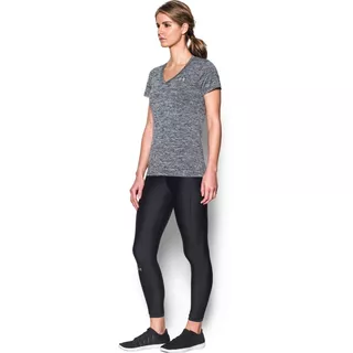 Dámske funkčné tričko Under Armour Tech SSV Twist - Black