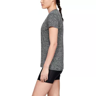 Dámske funkčné tričko Under Armour Tech SSV Twist - Black