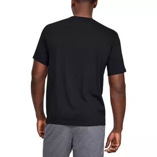 Pánske tričko Under Armour GL Foundation SS T - Charcoal Medium Heather/Graphite/Black