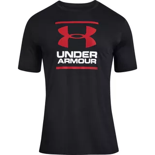 Pánske tričko Under Armour GL Foundation SS T - Charcoal Medium Heather/Graphite/Black
