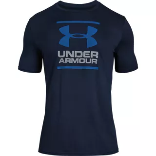 Pánske tričko Under Armour GL Foundation SS T - Charcoal Medium Heather/Graphite/Black