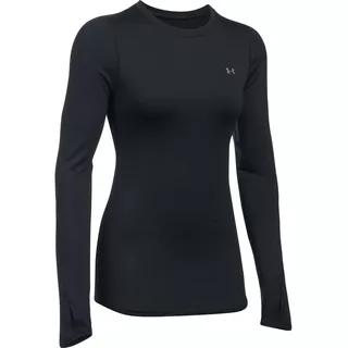 Dámske tričko Under Armour CG Armour Crew - Black /  / Metallic Silver