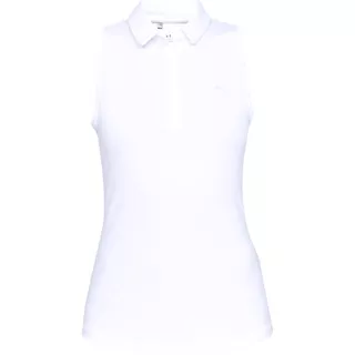 Dámske tielko s límčekom Under Armour Zinger SL - White