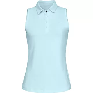 Dámske tielko s límčekom Under Armour Zinger SL - Fuse Teal