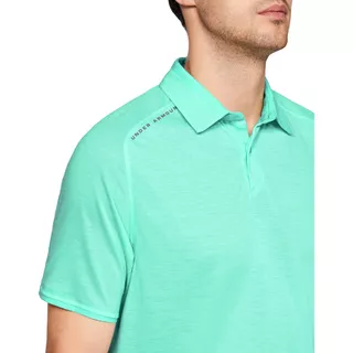 Pánske tričko Under Armour Tour Tips Polo - Neo Turquoise