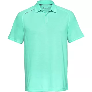 Pánske tričko Under Armour Tour Tips Polo - Neo Turquoise - Neo Turquoise