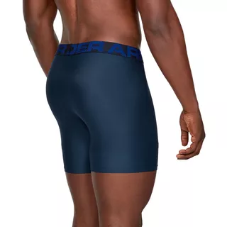 Pánske boxerky Under Armour Tech 6in 2 Pack - Mod Gray Light Heather