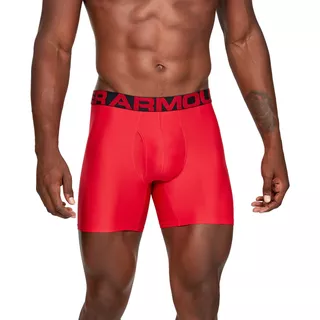 Pánske boxerky Under Armour Tech 6in 2 Pack - Mod Gray Light Heather