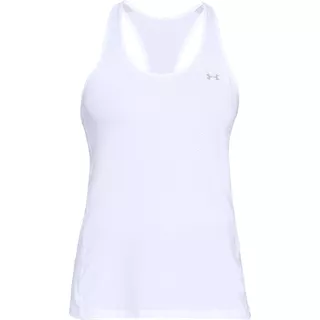 Dámske tielko Under Armour HG Armour Racer Tank - White