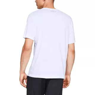 Pánske tričko Under Armour Team Issue Wordmark SS - White