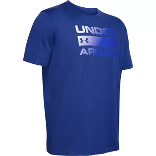Pánske tričko Under Armour Team Issue Wordmark SS - White