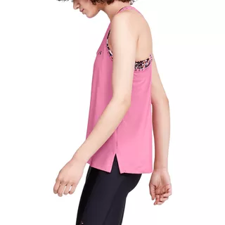 Dámske tielko Under Armour Knockout Tank - Lipstick