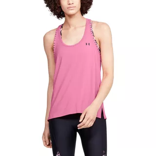 Dámske tielko Under Armour Knockout Tank - Lipstick