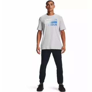 Pánske tričko Under Armour Team Issue Wordmark SS - White