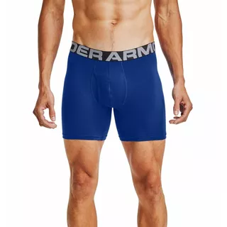 Boxerky Under Armour Charged Cotton 6in 3ks - Black