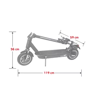 Elektrická kolobežka W-TEC Lambreto Max II 700W 10" - 2. akosť