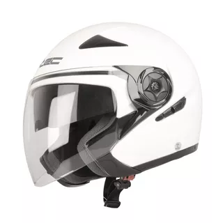 Moto prilba W-TEC Neikko - Matt Black - White Shine