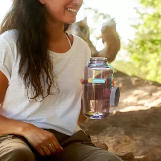 Outdoorová fľaša NALGENE Wide Mouth Sustain 1l - Trout Green 32 NM