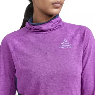Dámske merino tričko CRAFT ADV SubZ Wool LS 2 W - oranžová