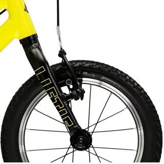 Detský bicykel Kross Liftie 14" - model 2025 - šedá / červená / lesk