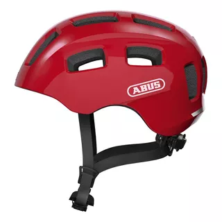 Detská cyklo prilba Abus Youn-I 2.0 - Pearl White - Blaze Red