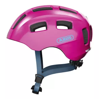 Detská cyklo prilba Abus Youn-I 2.0 - Pearl White - Sparkling Pink