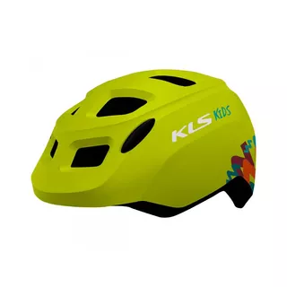 Detská cyklo prilba Kellys Zigzag 022 - Red - Lime