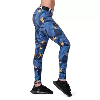 Dámske legíny Nebbia Mid Waist Ocean Power 566 - Ocean Blue - Ocean Blue