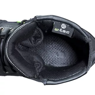 Dámske kožené moto topánky W-TEC Jartalia - čierna