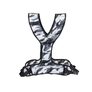 Záťažová vesta inSPORTline Fitup 3 kg - maskáčová šedá