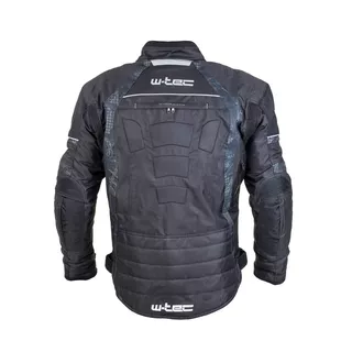 Pánska moto bunda W-TEC Kamicer - čierno-šedá