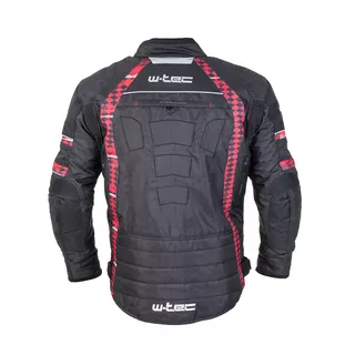 Pánska moto bunda W-TEC Kamicer - čierno-šedá
