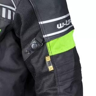 Pánska moto bunda W-TEC Meltsch NF-2301 - 2. akosť - neon zelená-čierna
