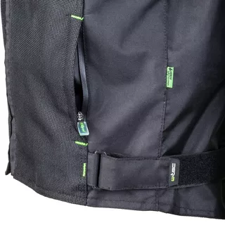Pánska moto bunda W-TEC Meltsch NF-2301 - 2. akosť - neon zelená-čierna