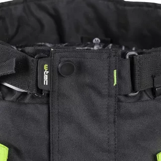 Pánske moto nohavice W-TEC Rusnac - čierno-zelená