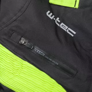 Pánske moto nohavice W-TEC Rusnac - čierno-zelená