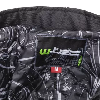 Pánske moto nohavice W-TEC Rusnac - čierno-zelená