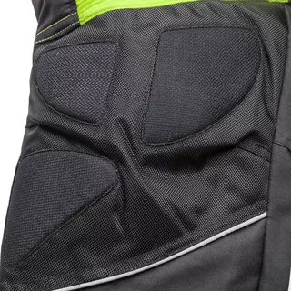 Pánske moto nohavice W-TEC Rusnac - čierno-zelená