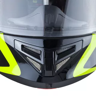 Výklopná moto prilba W-TEC Vexamo - 2.akosť - čierno-šedá