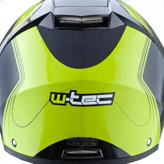 Výklopná moto prilba W-TEC Vexamo - 2.akosť - čierno-šedá