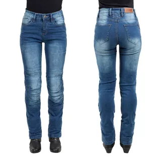 Dámske moto jeansy W-TEC Lustipa - 2. akosť