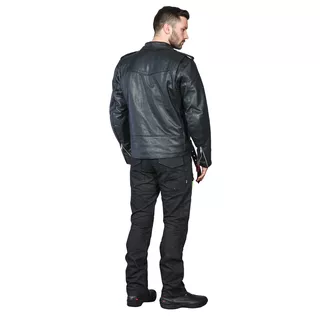 Kožené moto topánky W-TEC Benkoff - čierna