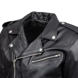 Kožená moto bunda W-TEC Perfectis - L