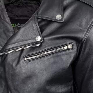 Kožená moto bunda W-TEC Perfectis - L