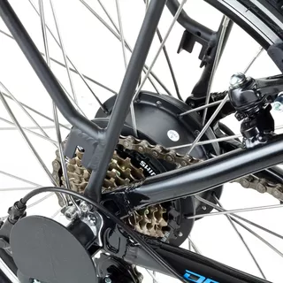 Skladací elektrobicykel Devron 20122 20" - model 2017 - čierna