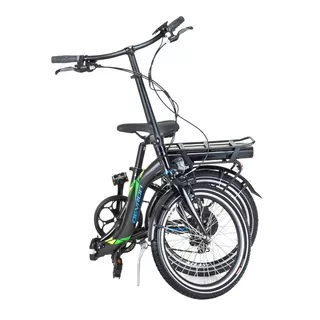 Skladací elektrobicykel Devron 20122 20" - model 2017 - čierna