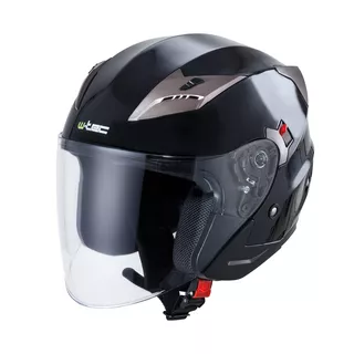 Moto prilba W-TEC Putta - čierna matná